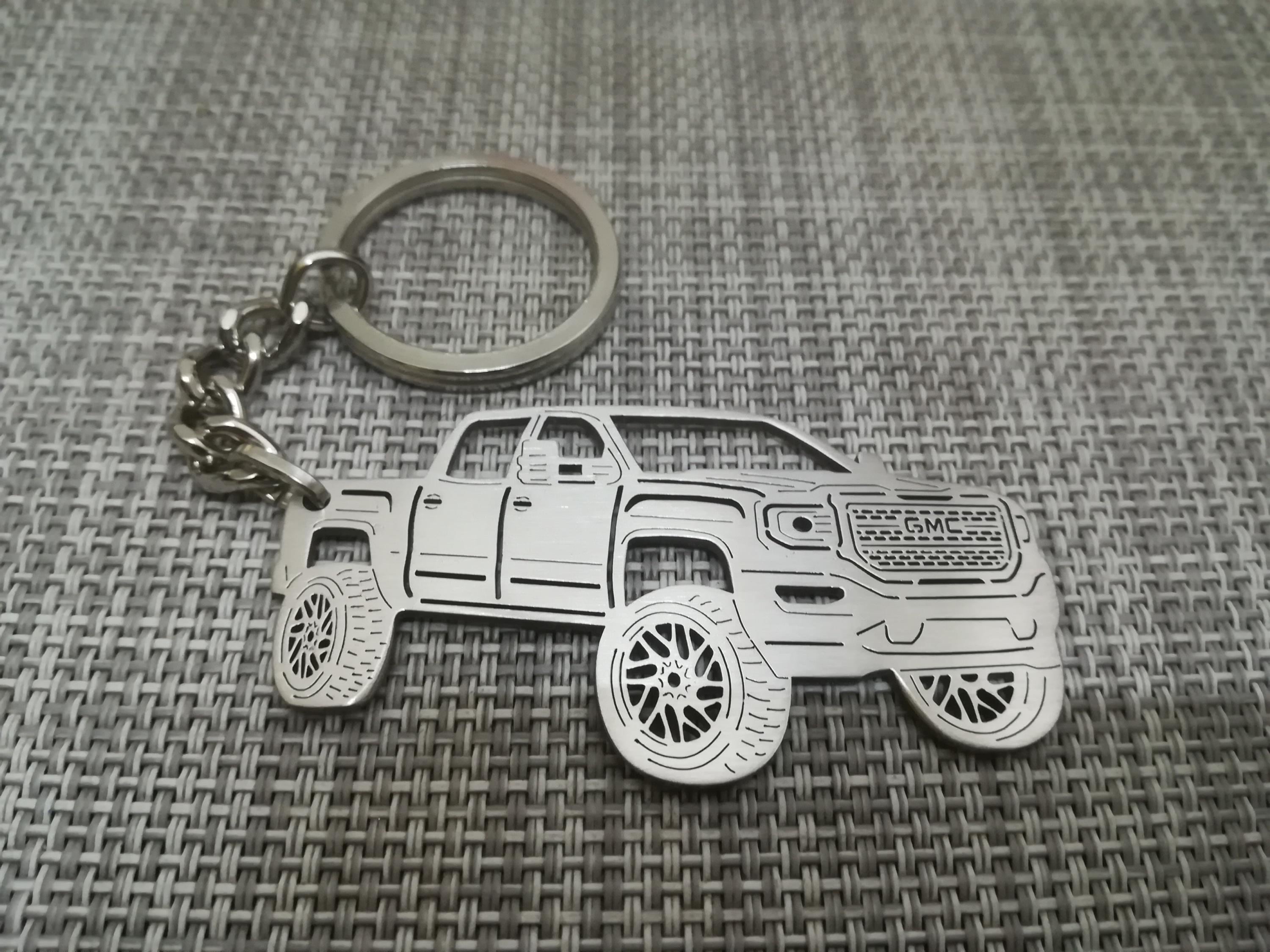 Paraurti Anteriore Avvolgente In Scala 1/64 Per GMC Sierra, Luce Verde, Karson Custom - Foto 3