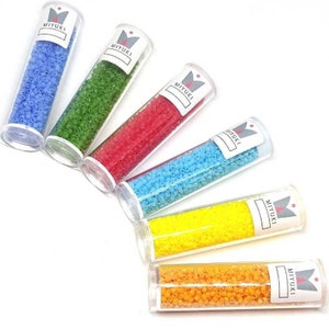 MIYUKI delica Beads Opaque Assortment 11/0 - 7 gr each Tube