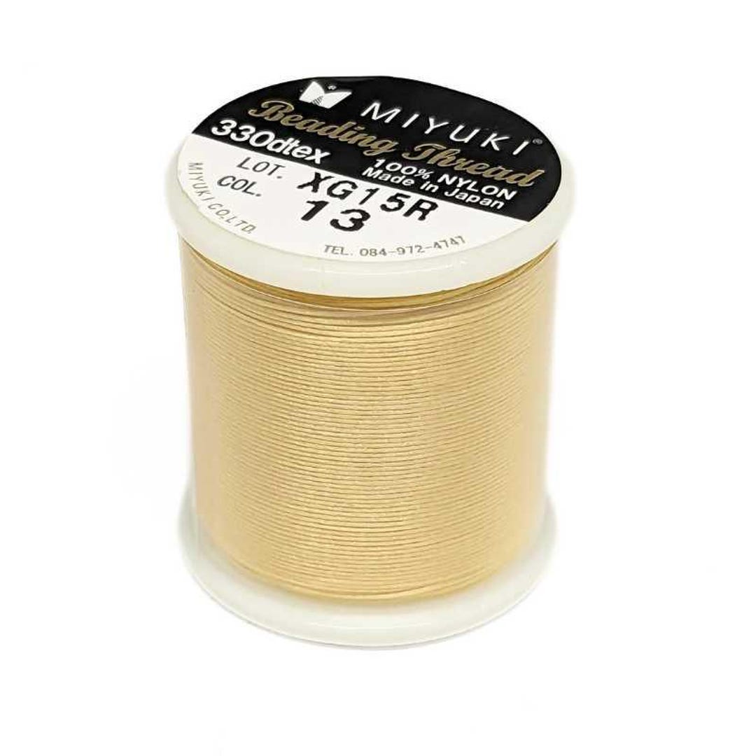 Miyuki B Thread Ø = 0.18mm - 50 Meters Color Yellow Nº13 - Etsy