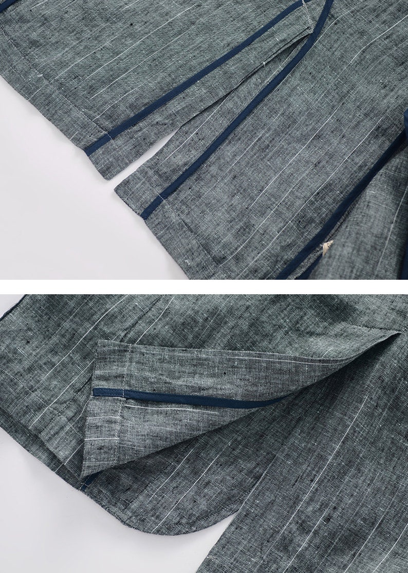 Men's Linen Suits 100% Linen Loose Casual Suits Linen | Etsy