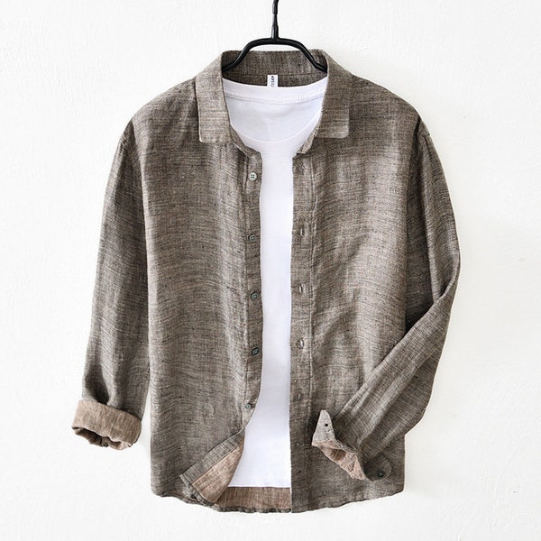 Linen Shirt - Etsy