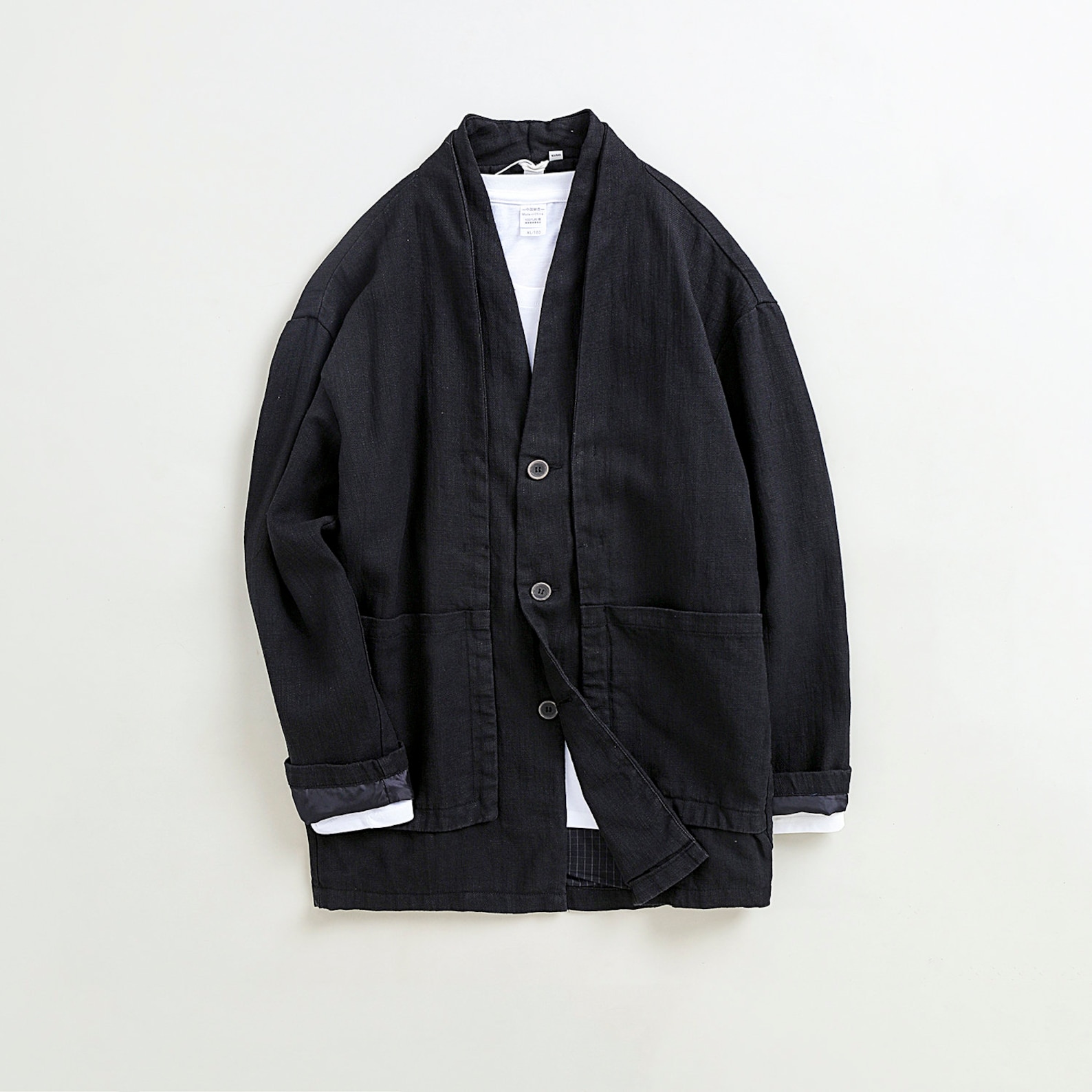 Men's Linen Jacket Vintage Japanese Linen Jacket Etsy