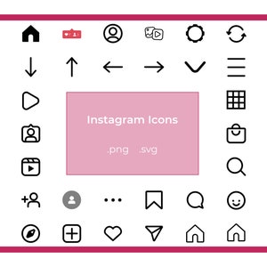 Purple instagram icon PNG, SVG
