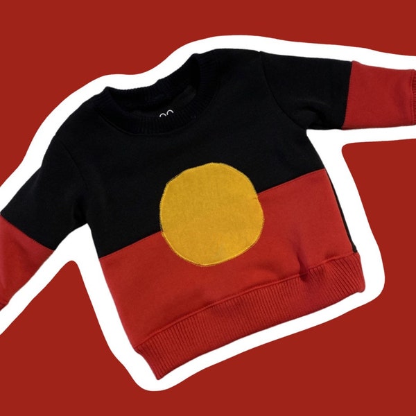 Baby/toddler Aboriginal Flag Indigenous Jumper