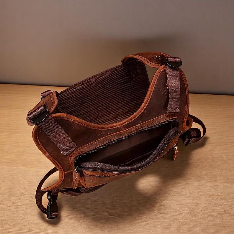 Leather Chest Rig Bag Pattern | Leather Pattern | PDF Leather Pattern ...