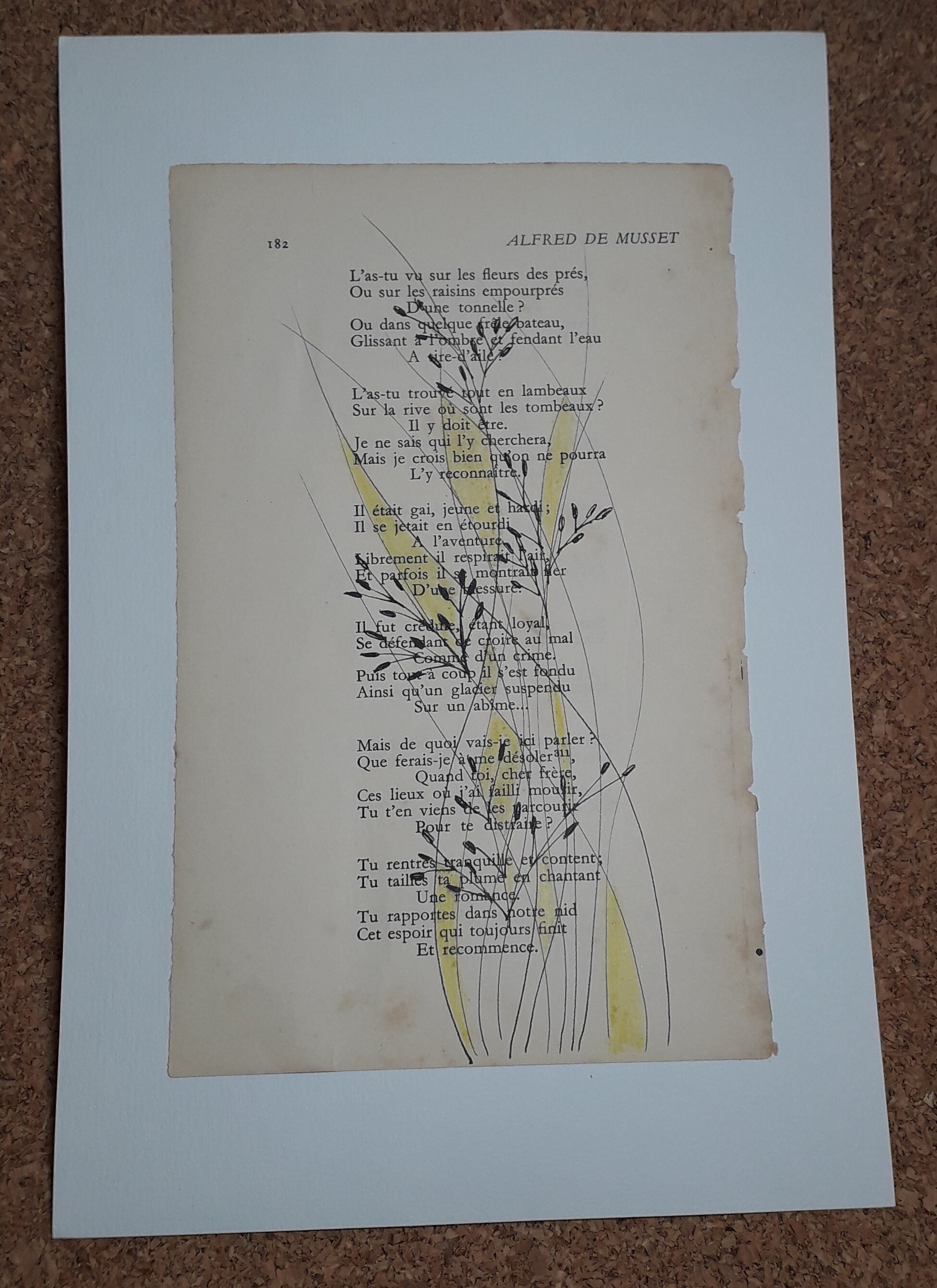 Page de Livre Décorée