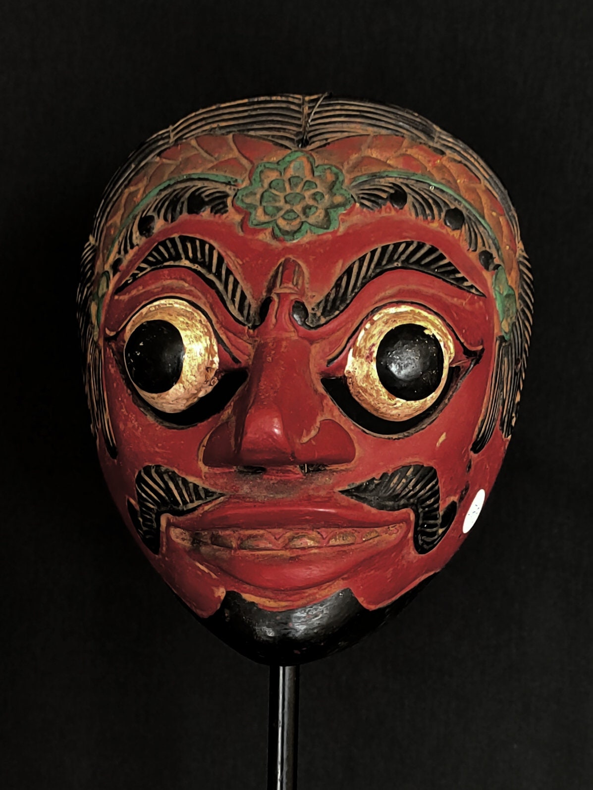 Authentic Topeng Mask From Java Etsy