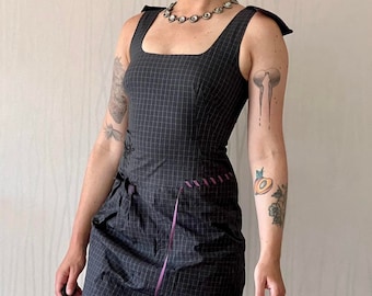 Whimsygoth Dark Academia Cop Copine Dress