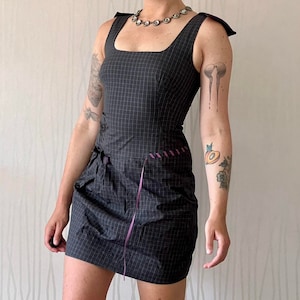 Whimsygoth Dark Academia Cop Copine Dress