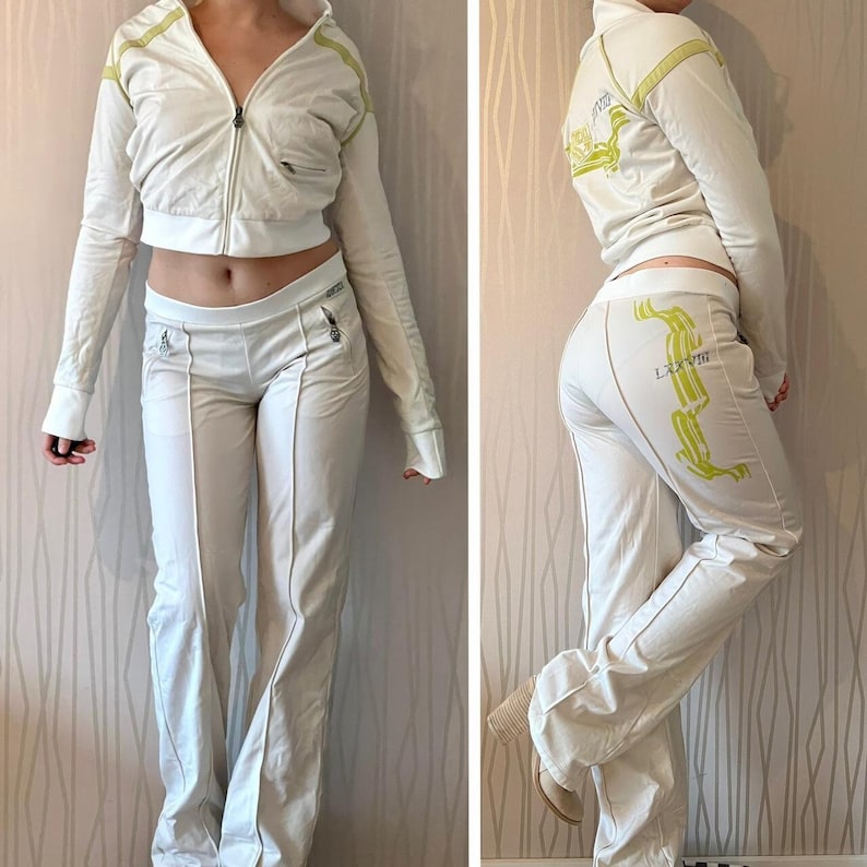 Vintage Diesel Tracksuit Y2K Two Piece Set Sweat Suit Athleisure