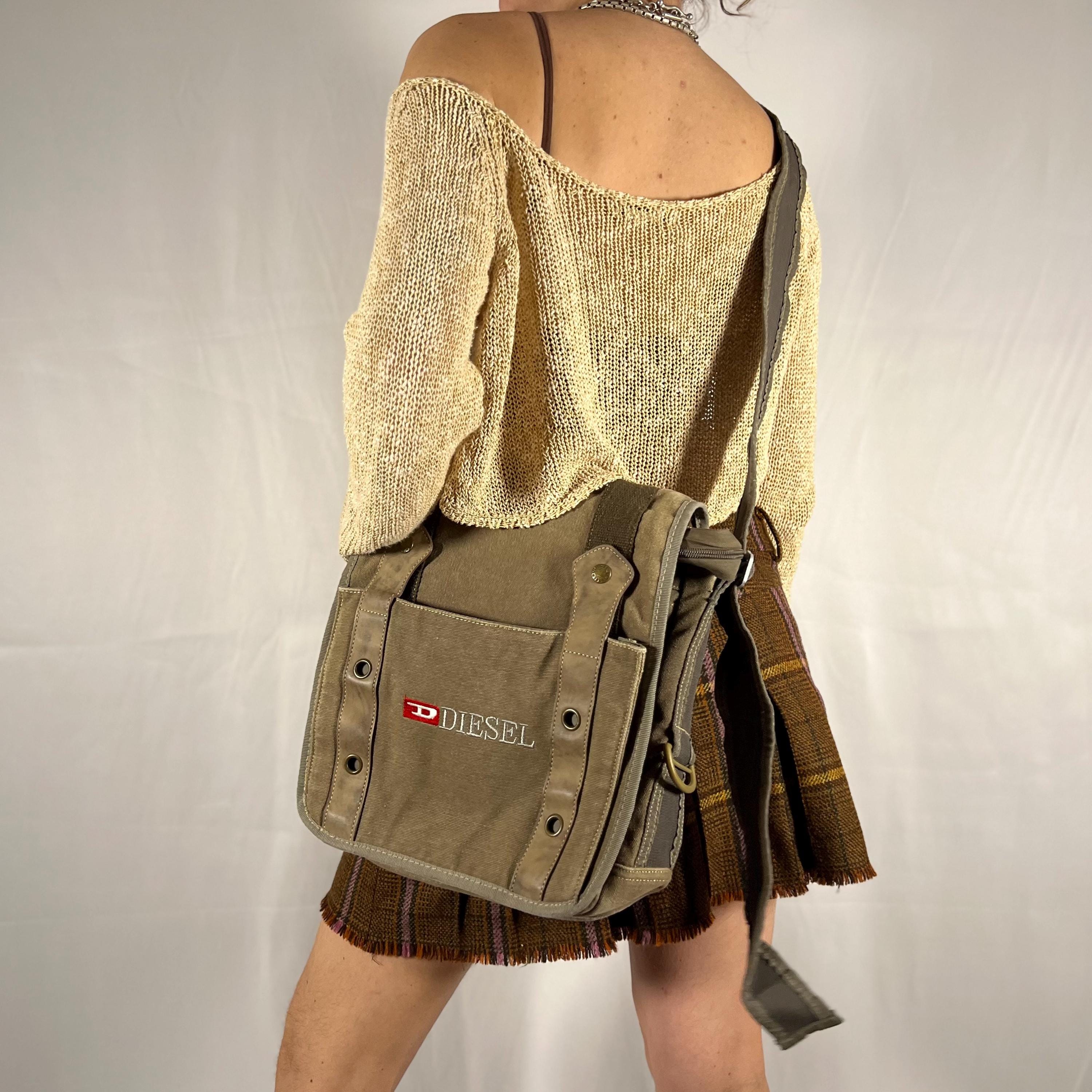 Vintage Diesel Military Bag - Etsy Vintage Diesel Military Bag - Etsy