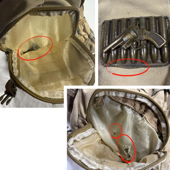 Vintage Diesel Backpack Y2K Techwear Military Gorpcore Cargo