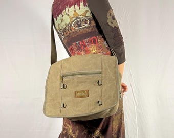 Vintage Diesel Messenger Bag Cargo Bag Y2K Techwear Utility School