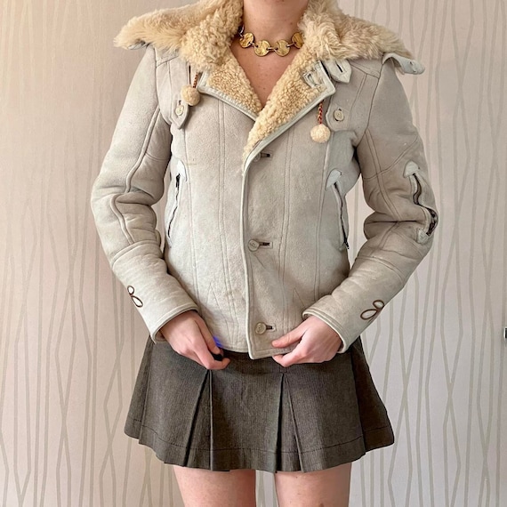 Diesel Snow Bunny Coquette Shearling Pennylane Coat - Etsy