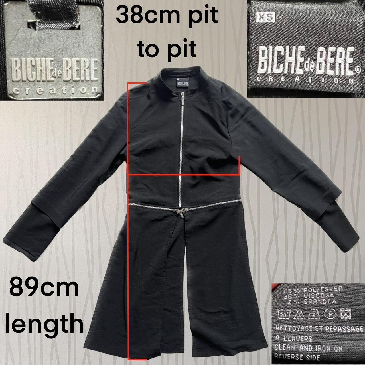 Biche De Bere Top & Pants Set Cyber Techwear Utility Subversive Two Piece Set Pantsuit Matching Set main image 1