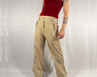 Vintage DIESEL Baggy Cargo Pants Khaki Deadstock W27 36 - Etsy Canada