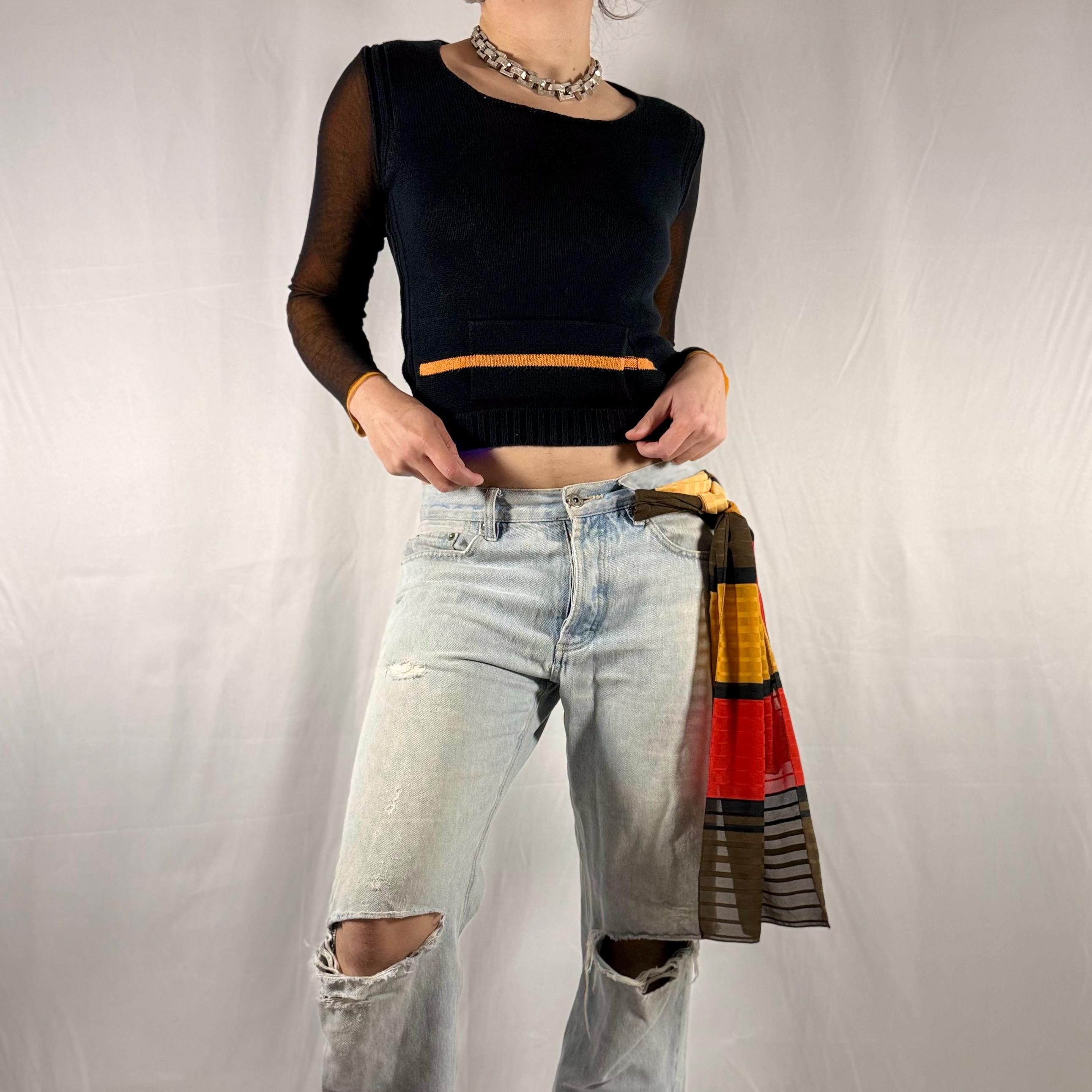 cop. copine PARIS シアー長袖カットソー Cop Copine Long Sleeve - Etsy