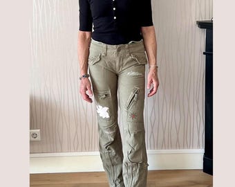 Pantalones cargo Y2K Pantalones cargo utilitarios Air Force Techwear