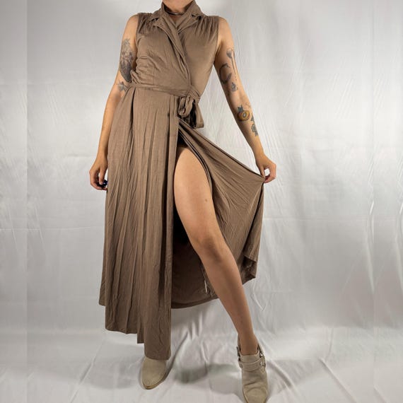 muted brown dress Madonna Dress in Nutmeg Brown | Whimsically Feminine Timeless Twirly-Worthy  Dresses & Hair Bows main image 1