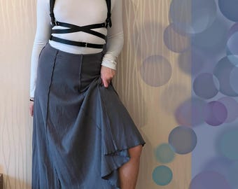 半額以下で買えるクーポン特集 Diesel Y2K Etsy - Skirt Mini Micro Denim Techwear Cyber スカート