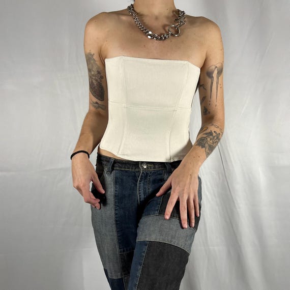 Top corsé con ballenas Y2K Biche de Bere Coquette Dollette