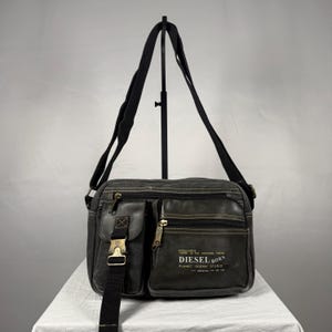 Y2k Leather Diesel Bag - Etsy