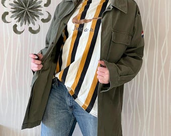 Giacca militare vintage Utility Gorpcore Techwear Cargo Jacket