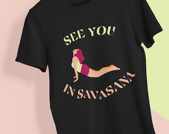 Premium Funny Yoga Shirt, Yoga Gift, Yoga Pose Meditation T-Shirt, Yoga Teacher Gift, Premium Quality, Yoga T-shirt, Yoga Lover Gift