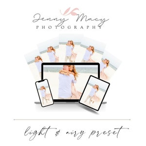 Light & Airy Lightroom Preset