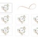 Floral Printable Nursery Drawer Labels, Basket Labels, Baby Girl ...