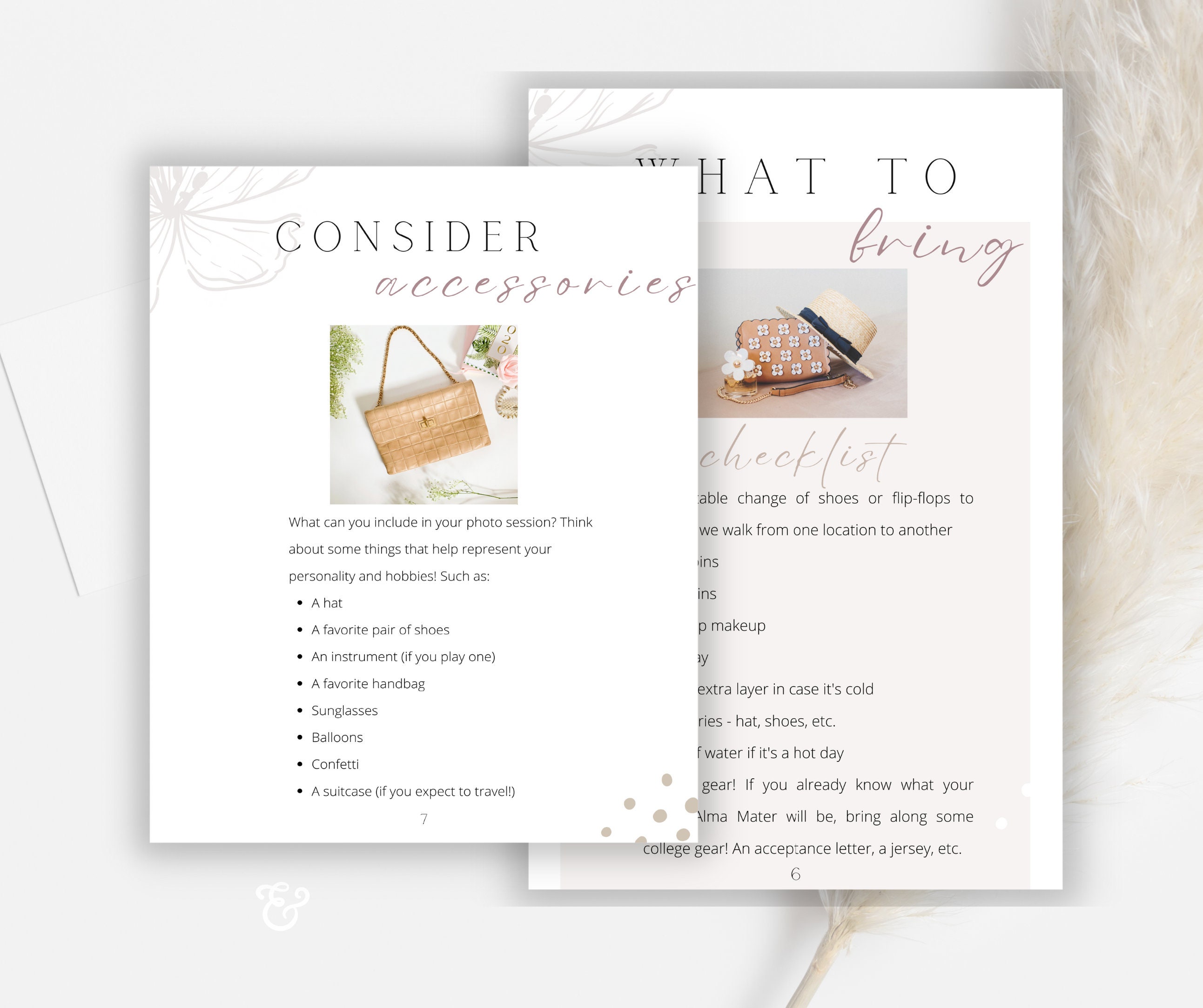 Senior Session Prep Guide, What to Wear Style Guide, Canva Template ...