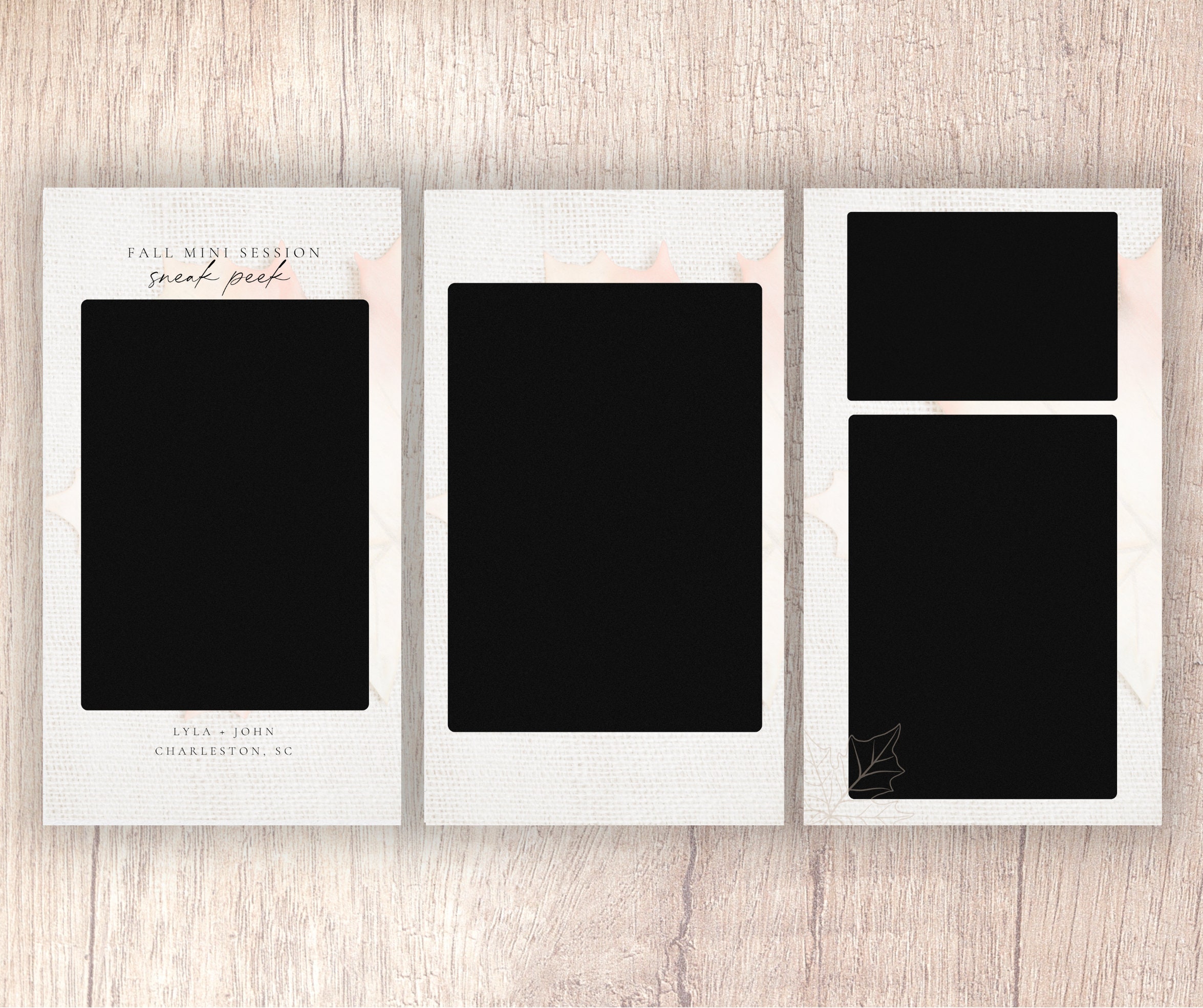 Fall Instagram Story Template for Photographers, Family Photography Fall Instagram Story Template for Photographers, Family Photography