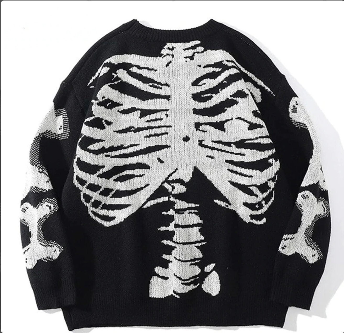 Skull Sweater - Etsy