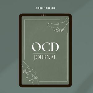 OCD JOURNAL 2022 - 100 PAGES - Digital Journal, GoodNotes Journal, Mindfulness, Mental Health, Self Care, Prompted Journal