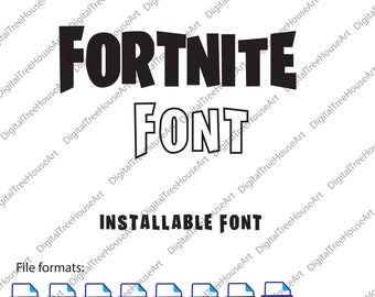Fort Font {SVG, AI, DXF]