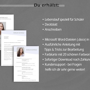 Lebenslaufvorlage Schüler Vorlage Schüler Lebenslauf Schülerpraktikum Bewerbung Praktikum Ausbildung Lebenslauf Vorlage Schüler Deutsch Word image 5