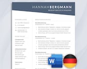 Lebenslauf Vorlage ohne Foto Bewerbung Bewerbungsvorlagen Deutsch Bewerbungsvorlage Word