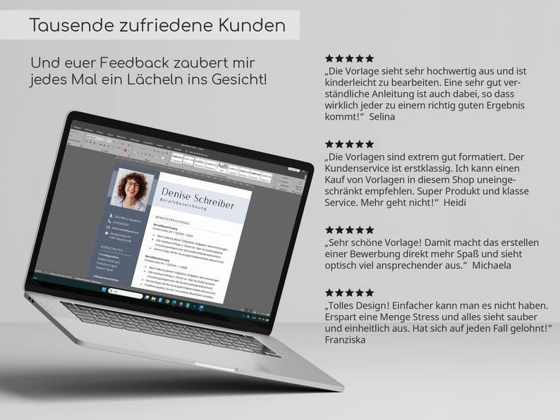 Moderne Bewerbungsvorlage Word Lebenslauf Vorlage Deutsch Bewerbung Vorlage Bewerbungsvorlagen Deutsch CV Vorlage Word Bewerbungsmappe image 8