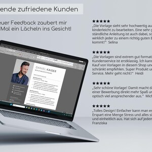 Bewerbungsvorlage Lebenslauf Vorlage Deutsch Bewerbungsvorlagen deutsch CV Vorlage Bewerbungsvorlagen Word Bewerbung CV Deutsch image 8