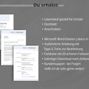 Pu&ograve; includere: Un download digitale di un modello di curriculum per studenti. Il modello include una lettera di presentazione, un curriculum e opzioni di tavolozza di colori. Il modello &egrave; disponibile in formato Microsoft Word.