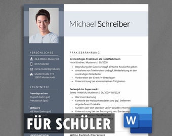 Lebenslaufvorlage Schüler Word Vorlage Schüler Lebenslauf Bewerbungsvorlage Ausbildung Schülerpraktikum Lebenslauf Vorlage Schüler Praktikum