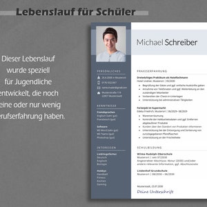 lebenslaufvorlage schüler