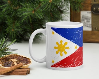 Personalized Philippine Flag Mug, Customized Philippine Mug With Any Name