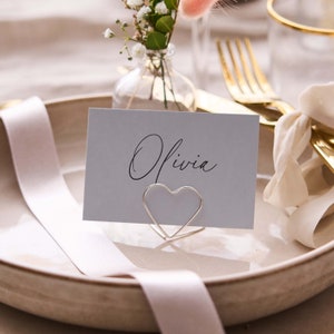 Titulares de tarjetas Silver Heart Place