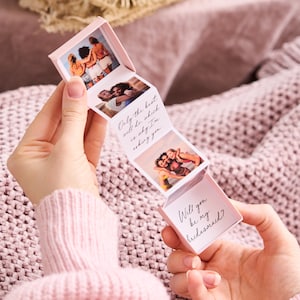 Token con foto personalizado de Be My Bridesmaid