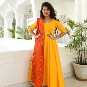 Buy Pattu Dress Women Online In India Etsy India