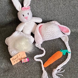 Crochet bébé lapin de Pâques Bundle