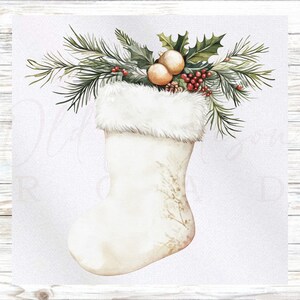 Christmas Fabric Panel - Stocking Fabric Panel - Christmas Panel -Quilting Fabric - Print on Fabric - Small Quilt Panel -Panel for Quilting