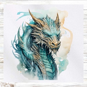 Printed Fabric Panel - ragon  Fabric Panel - Quilt Panel - Quilting Fabric - Print on Fabric - Small Quilt Panel -Panel for Quilting