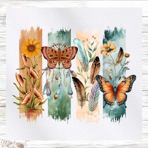 Printed Fabric Panel - Butterfly Fabric Panel - Quilt Panel - Quilting Fabric - Print on Fabric - Small Quilt Panel -Panel for Quilting